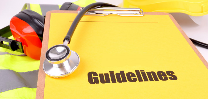 A clipboard and stethoscope