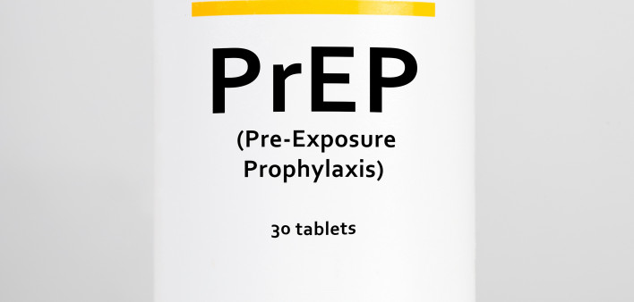Pre-Exposure Prophylaxis bottle PrEP