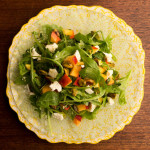 Peach & Arugula Salad