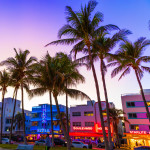 Ocean Drive night in Miami Beach