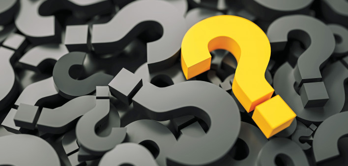 illustration question marks mark