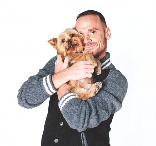 Rob and Fred (the doctor and doggie duo behind the HIV nonprofit Fred Says)