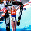 Siri Lindley claims victory at the 2001 Triathlon World Championship