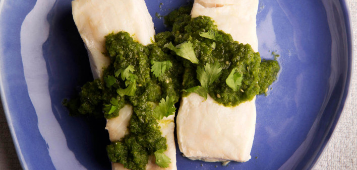Fish In Salsa Verde