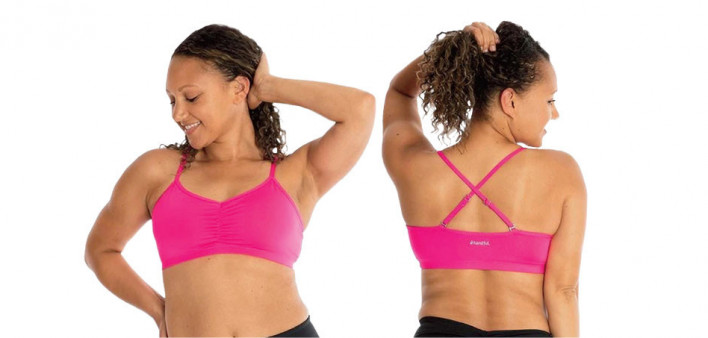 The Battle Cry Pink Bra