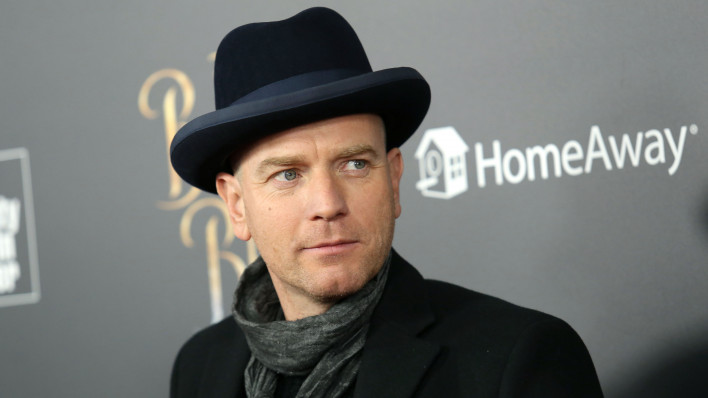 Ewan McGregor attends the premiere of “Beauty and the Beast” at Alice Tully Hall on April 13, 2017, in New York City.