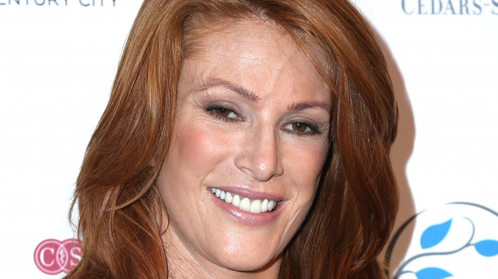 Angie Everhart at the 2017 Women’s Guild Cedars-Sinai Annual Spring Luncheon at the Beverly Wilshire Hotel on April 20, 2017 in Beverly Hills, CA