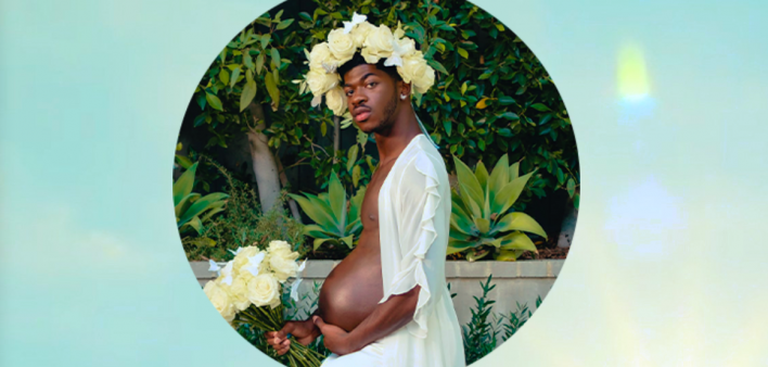 Lil Nas X gives birth to Montero (and raises HIV funds) on September 17, 2021.