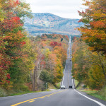 A West Virginia highway. Many rural residents must travel hours to see a health care specialist.