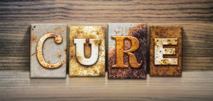 smiling doctor and woman patient