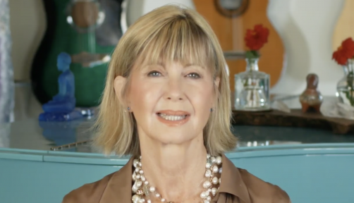 Olivia Newton-John discusses her new cancer foundation with NBC' News Natalie Morales on Today.