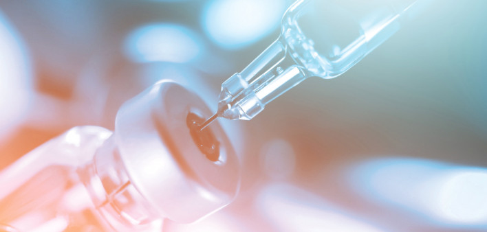 needle in vial vaccine