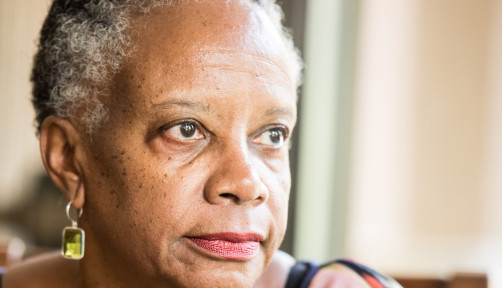senior african american woman