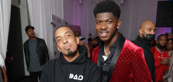 Atlanta music producer Dallas Austin and rap star Lil Nas X, October 20, 2021