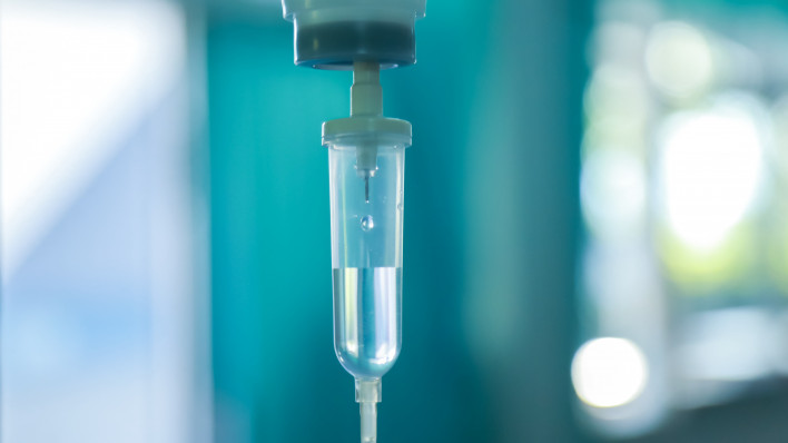 Set iv fluid intravenous drop saline drip hospital room,Medical Concept,treatment emergency and injection drug infusion care chemotherapy,