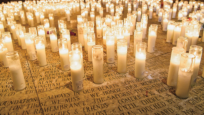 The Light in the Grove at The AIDS Memorial Grove