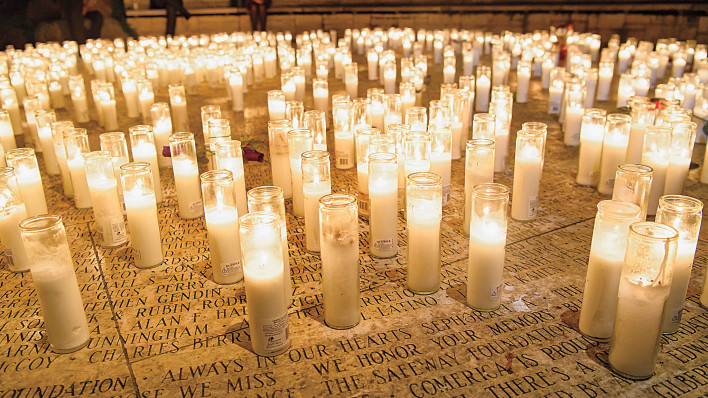 The Light in the Grove at The AIDS Memorial Grove
