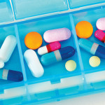 pill box with pills