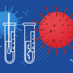 COVID-19, COVID-19 test illustration