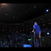 Adam giving his End Well talk in December 2019