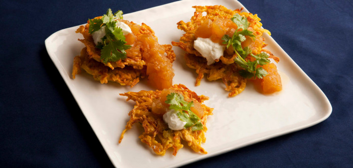 Turmeric Latkes