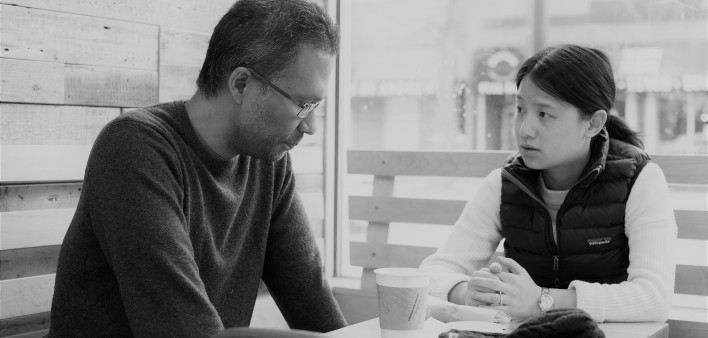 Matt, 41, diagnosed with Stage IV colon cancer in 2018, shown here with his wife Yi, received assistance from Family Reach.