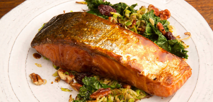 Maple Glazed Salmon