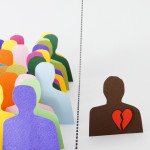 paper figures one broken heart