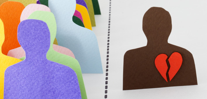 paper figures one broken heart