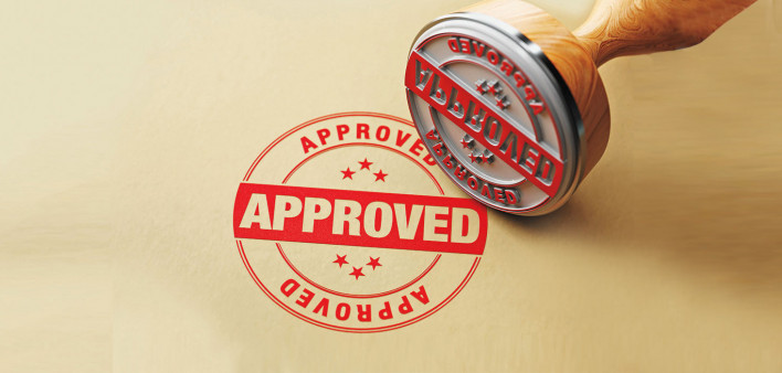 approved stamp in red