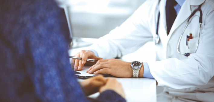 doctor patient meeting