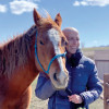 Siri Lindley with her horse Savannah