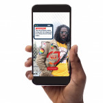 phone with THRIVE SS on screen