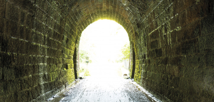 light at end of tunnel
