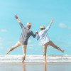 elderly couple