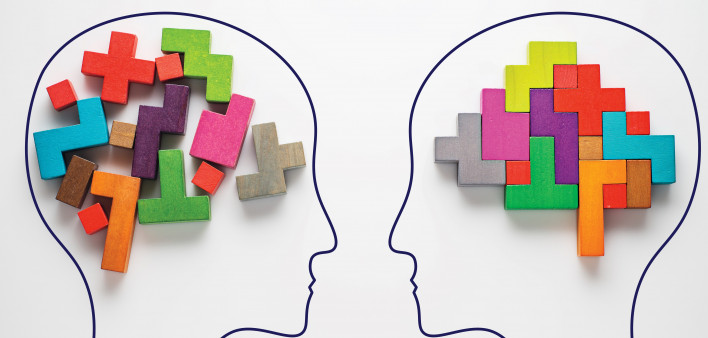 illustration brain maze