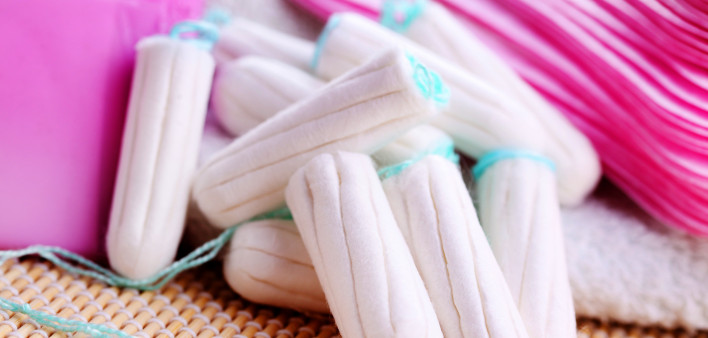 tampons and pads