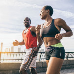 couple running