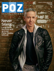 Peter Staley POZ March 2022 cover