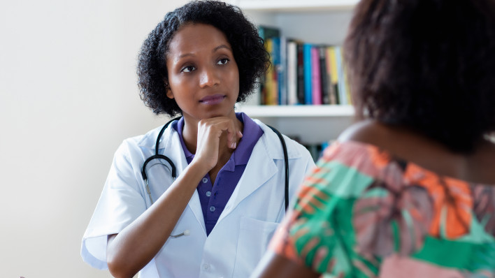 black doctor black patient