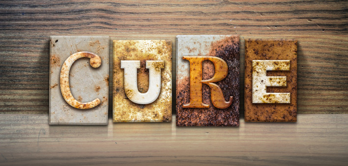 smiling doctor and woman patient