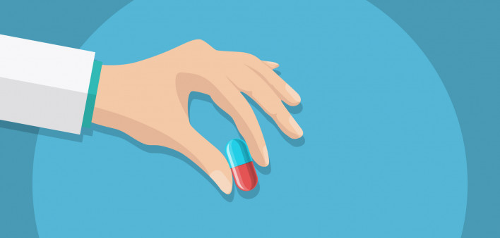 taking the pill one hand to another