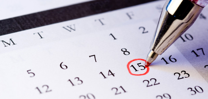 circle date on calendar