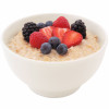 bowl of oatmeal with berries
