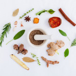 herbal, herbal medicine, ingredients, ginger, rosemary, star anise, rosemary, mint, cinnamon