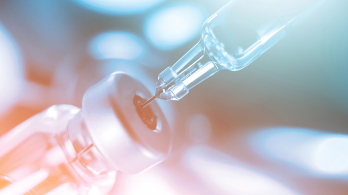 needle in vial vaccine