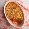 Rhubarb Ginger Crumble