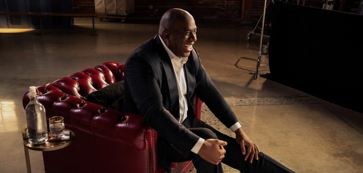 Magic Johnson in Apple TV+ docuseries They Call Me Magic, which premieres April 22, 2022
