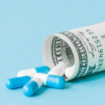 pills and money