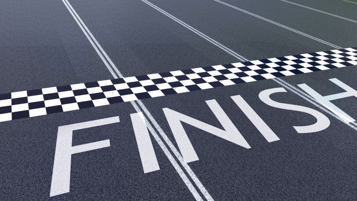 a finish line